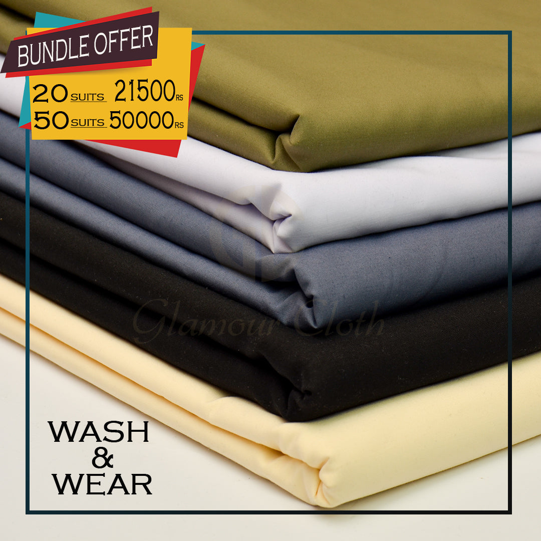 Wash & Wear For Summer (PACK OF 50 SUITS) DEAL C008 Glamourcloth.com