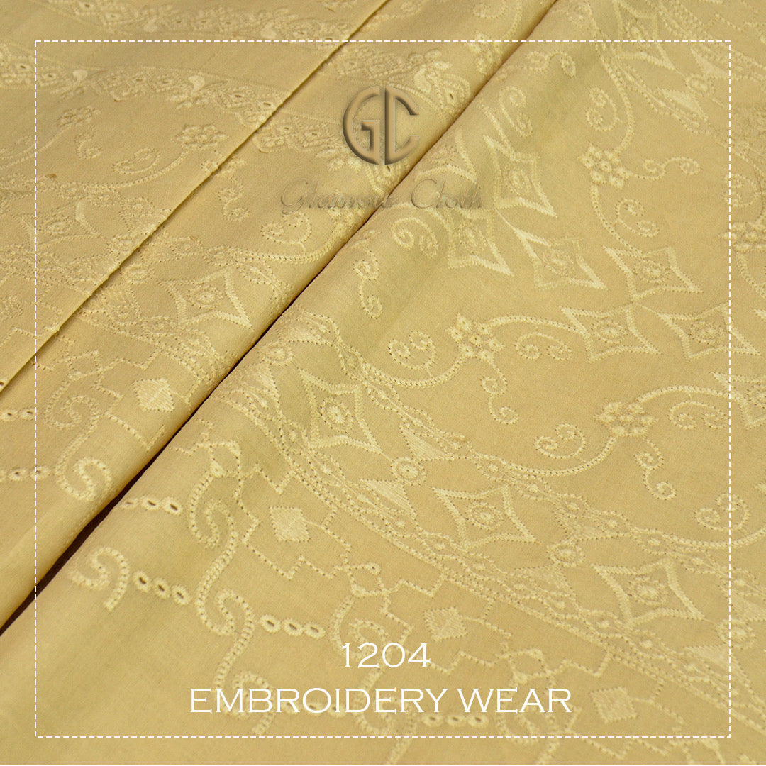 Emboriderd Cotton 1204 Glamourcloth.com