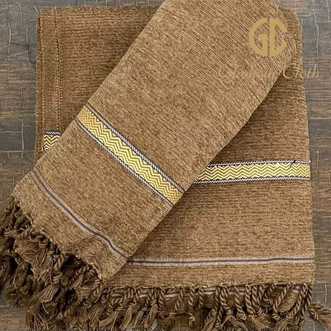 Winter Velvet Shawl For Men - vs 04