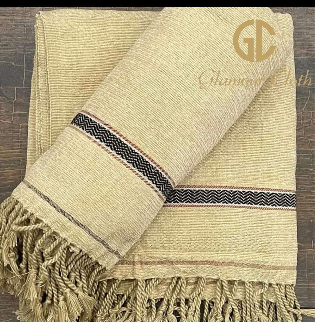 Winter Velvet Shawl For Men - vs 06 GLAMOUR CLOTH