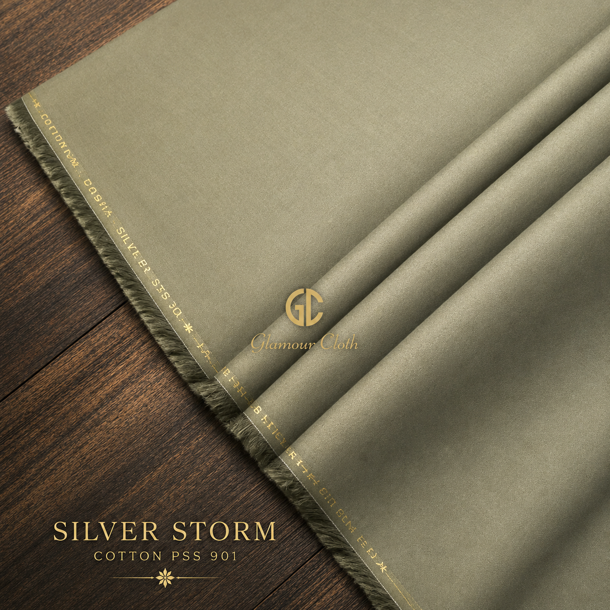 Silver Storm Cotton By Glamour Cloth Glamourcloth.com