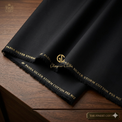 Pashha Silver Storm Cotton By Glamour Cloth -902 Glamourcloth.com