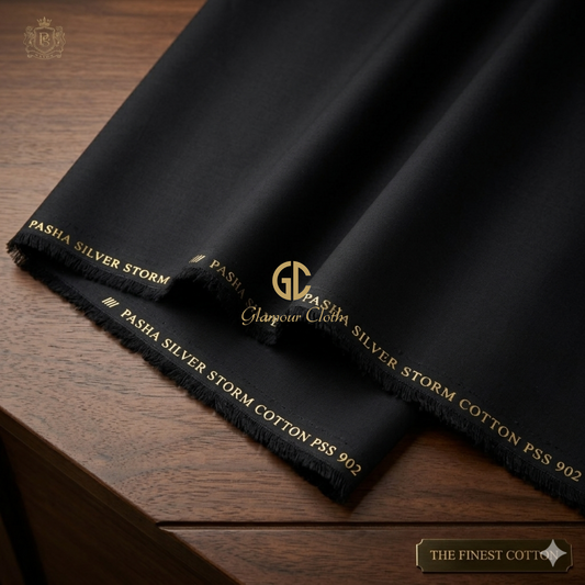 Pashha Silver Storm Cotton By Glamour Cloth -902 Glamourcloth.com