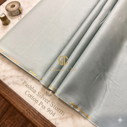 Pashha Silver Storm Cotton By Glamour Cloth Glamourcloth.com