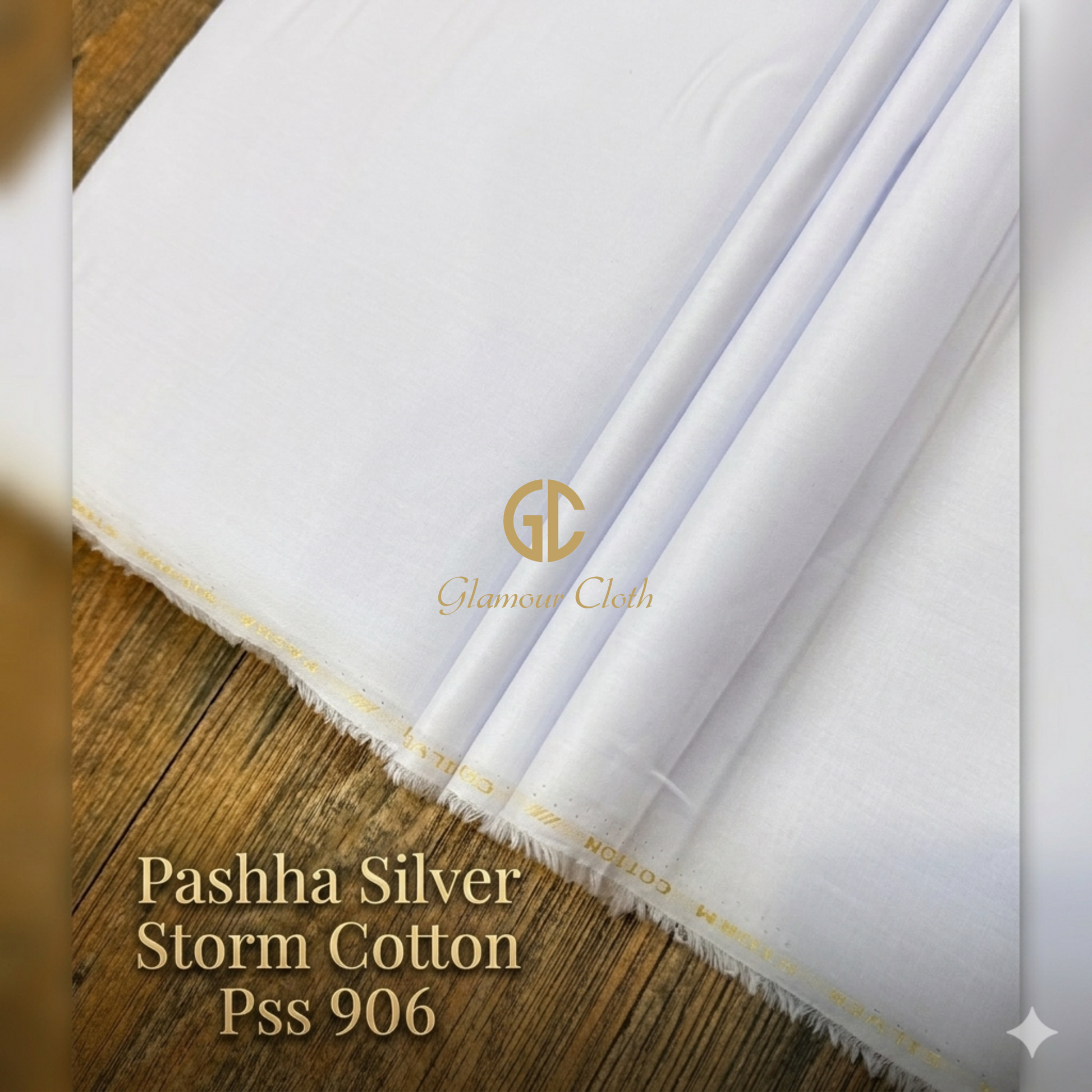Pashha Silver Storm Cotton By Glamour Cloth Glamourcloth.com