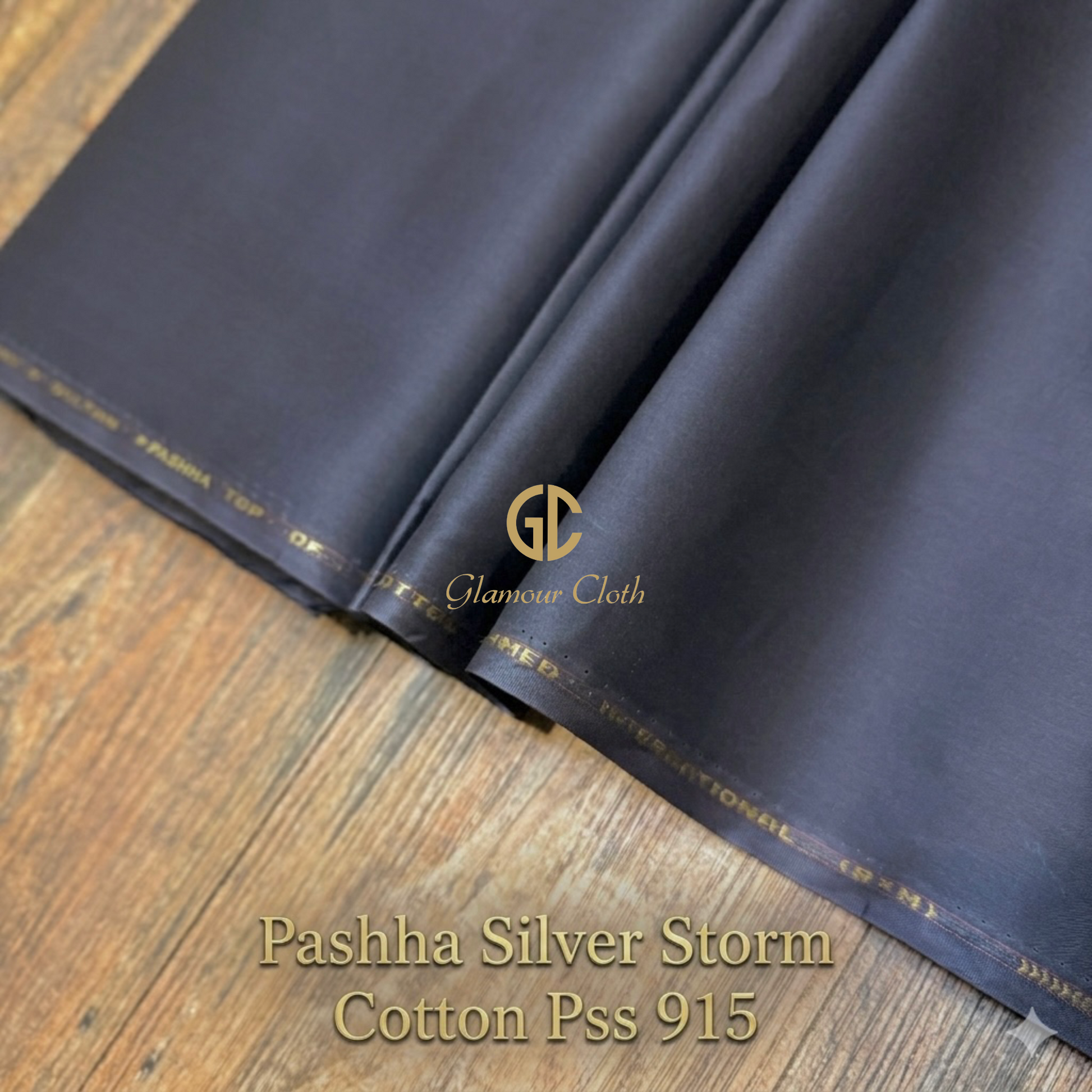 Pashha Silver Storm Cotton By Glamour Cloth Glamourcloth.com