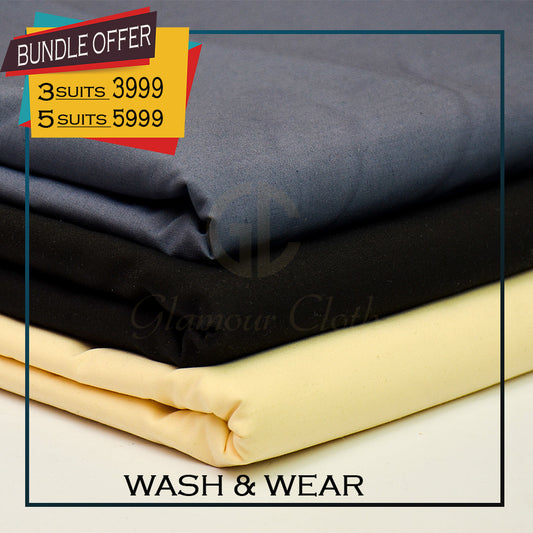 Wash & Wear For Summer (PACK OF 3 SUITS) DEAL C006