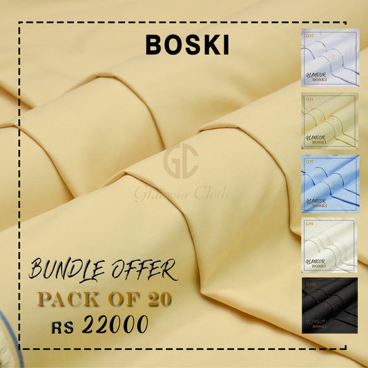 Ramzan Offer Boski  (PACK OF 20 SUITS) DEAL GBD007